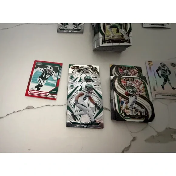 New York Jets Football Card Lot (300+) Panini Select Mosaic Phoenix Rodgers - Picture 5 of 8